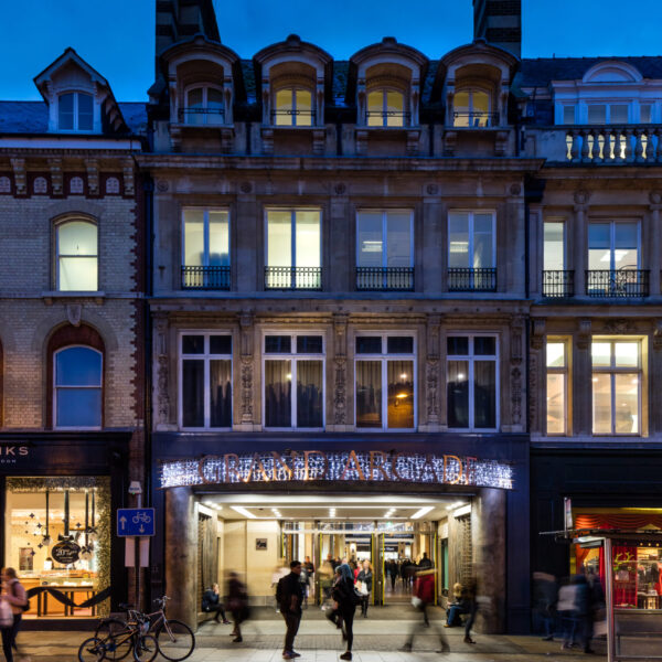 Grand Arcade shopping centre christmas festive lights