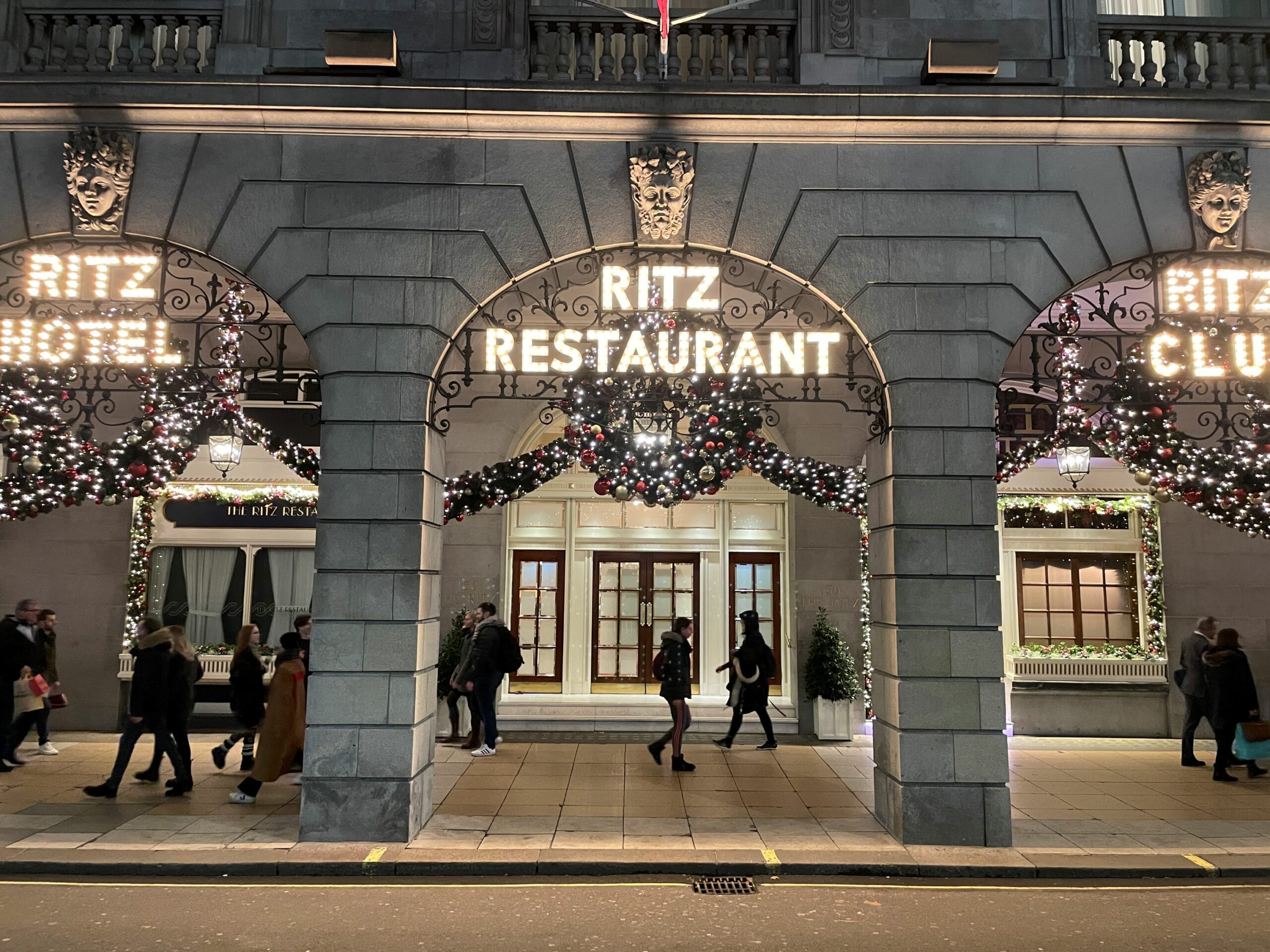 the ritz christmas display and lights by MK Illumination