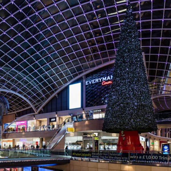 trinity leeds giant christmas tree