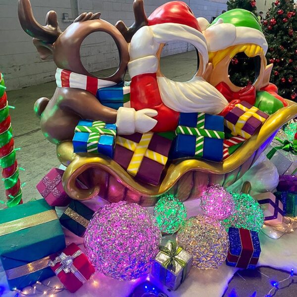 fibreglass christmas props