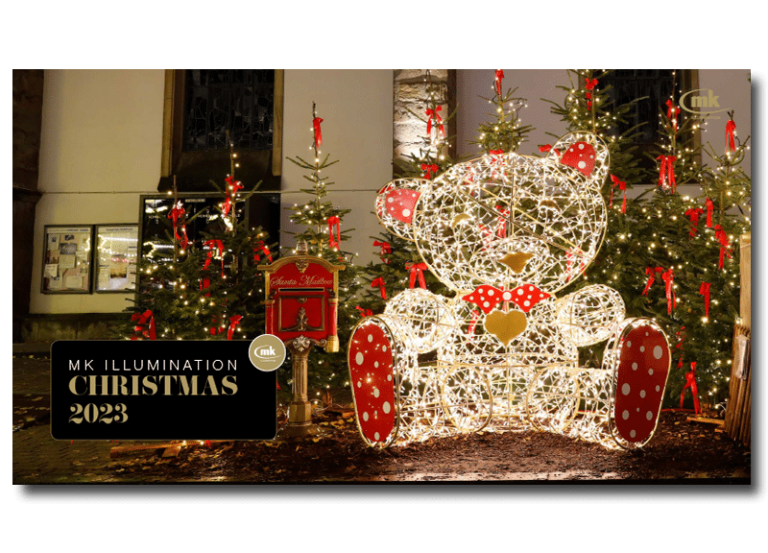 Commercial Christmas Trees, Wreaths & Garlands MK Illumination