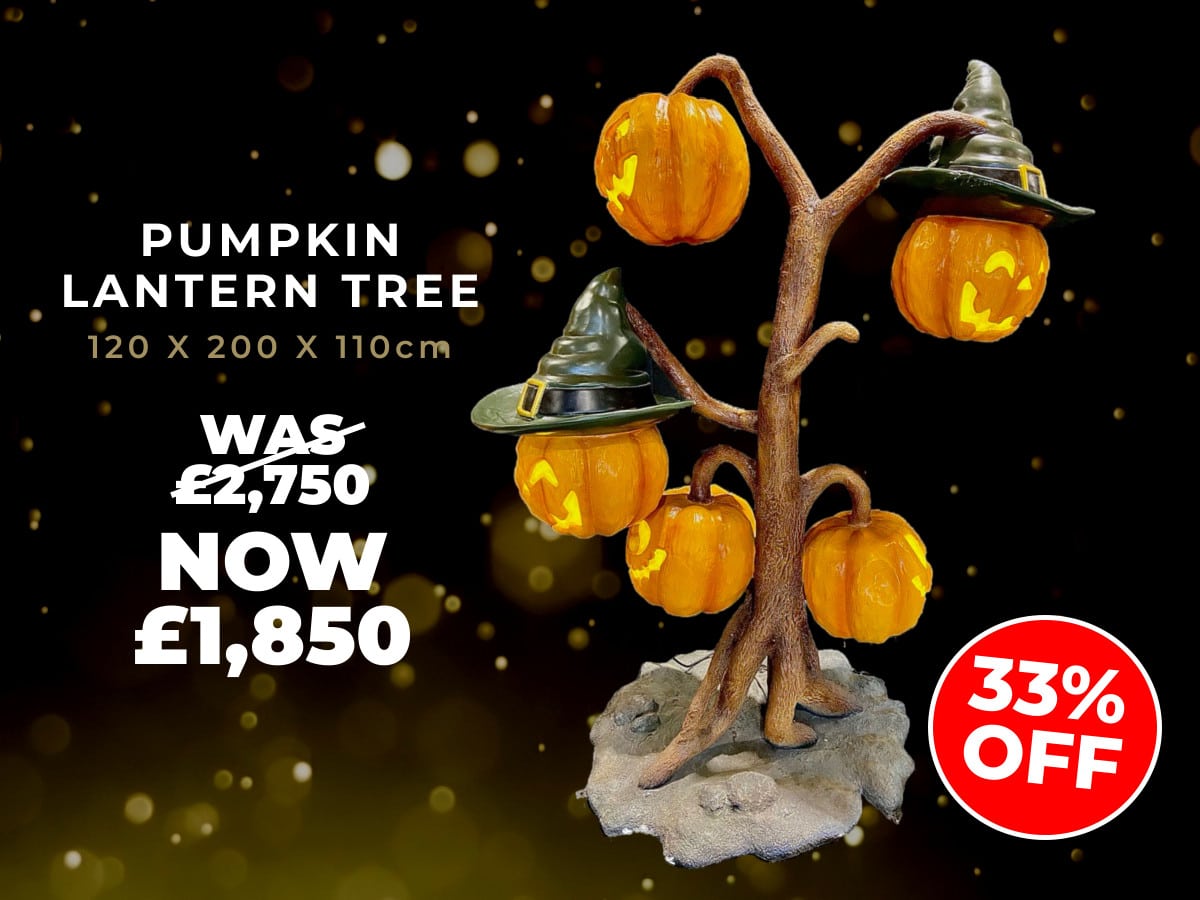 January Sale Halloween Props
