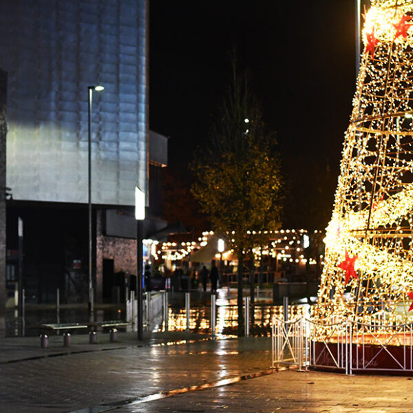The Rock Christmas Lights by MK Illumination