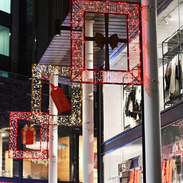 The Rock Christmas Lights by MK Illumination