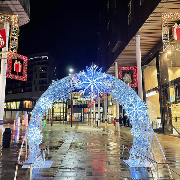 The Rock Christmas Lights by MK Illumination