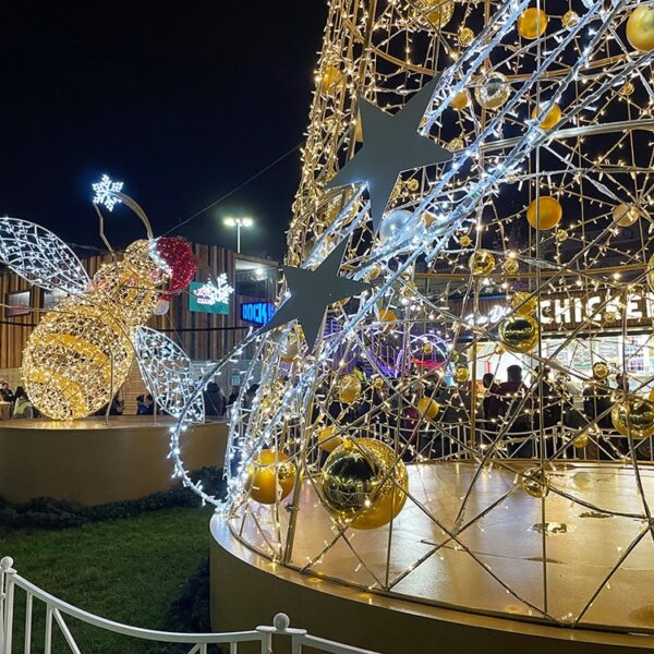 Manchester Christmas Lights by MK Illumination