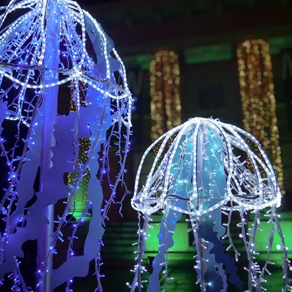 Royal Albert Dock Christmas 2023 by MK Illumination