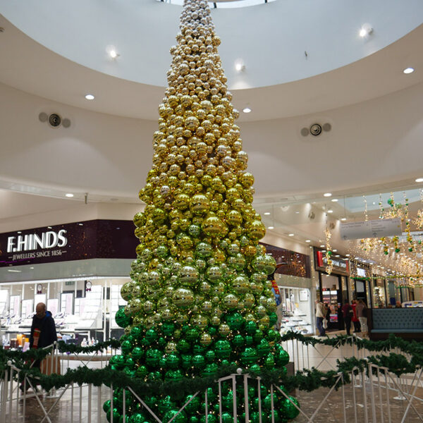 Frenchgate Shopping Centre Christmas Lights MK Illumination