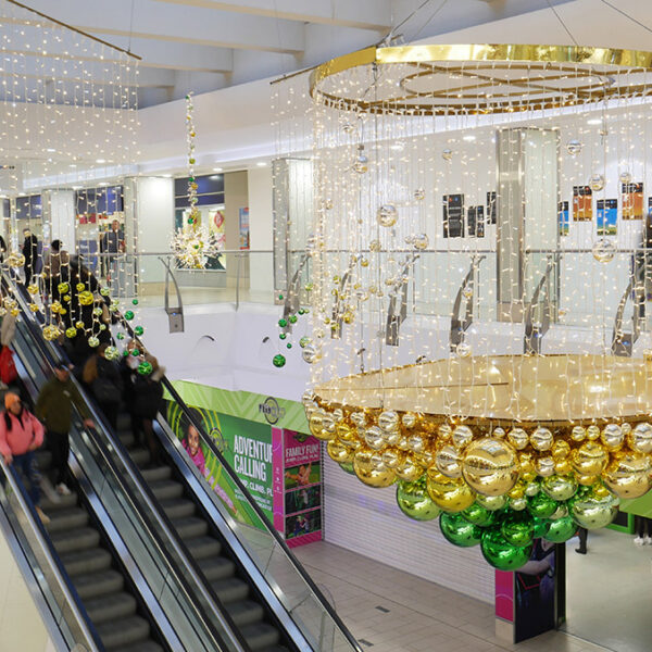 Frenchgate Shopping Centre Christmas Lights MK Illumination