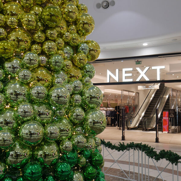 Frenchgate Shopping Centre Christmas Lights MK Illumination