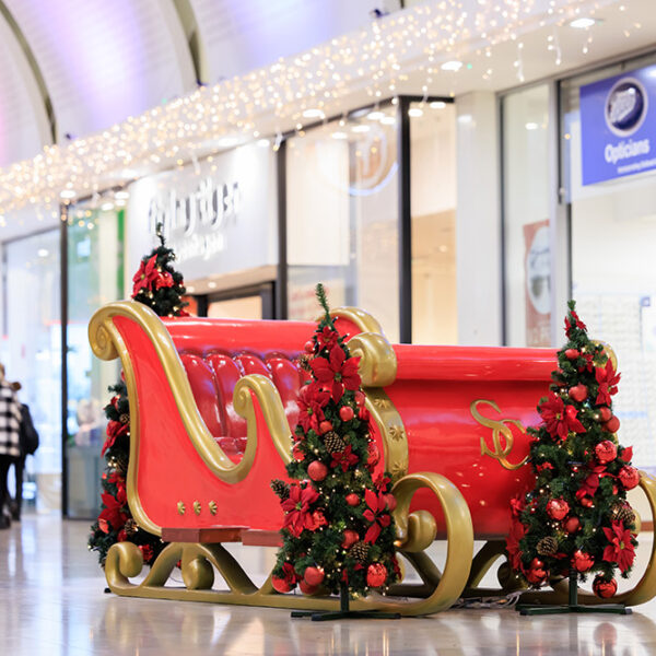 Southside Shopping Centre Christmas lights by MK Illumination