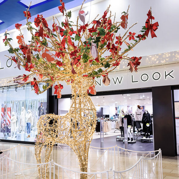 Southside Shopping Centre Christmas lights by MK Illumination