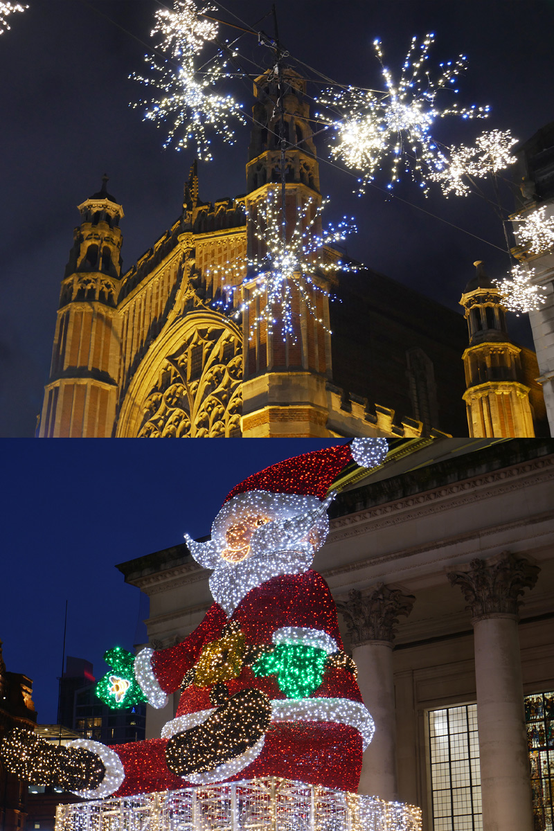 City Centre Christmas Lights Project by MK Illumination