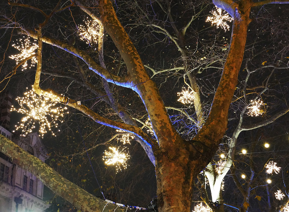 light motifs in trees london