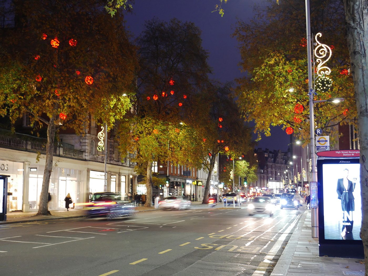 High Street Kensington Christmas Lights
