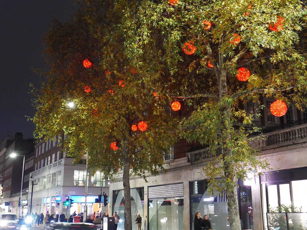 High Street Kensington Christmas Lights