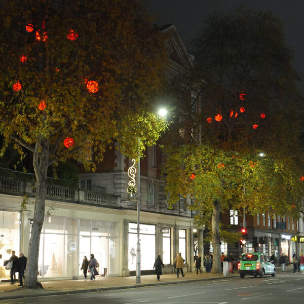High Street Kensington Christmas Lights