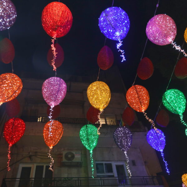 balloon summer street decoration