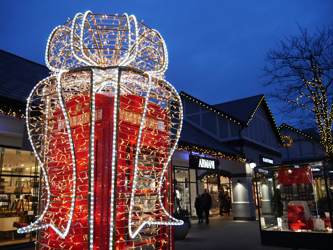 Cheshire Oaks Christmas Display 2023