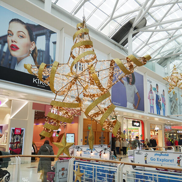 star shopping centre christmas decoration