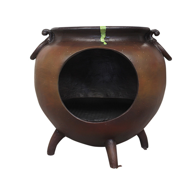 Witch Cauldron Photo Op, 106x102x110cm - Image 5