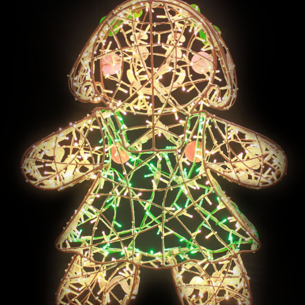 Gingerbread Mum, 98cm x 120cm x 23cm - Image 6
