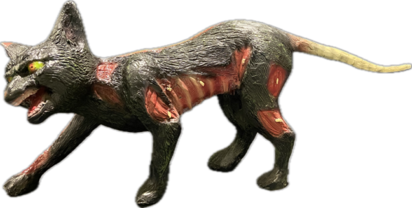 Cursed Cat, 60cm x 30cm x 15cm (WxHxD) - Image 2