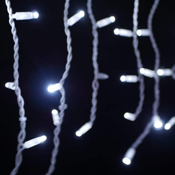 Ice Lite®QF+, 102 LEDwh, 12 flash LEDwh 3mx 0,5m, white cable, 230V, 7W - Image 6