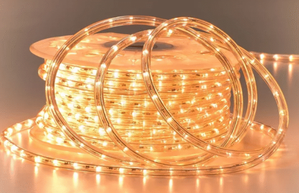 Rope Light 30 QF+, 230V, 45m, LEDww ø 13 mm, 30 LED/1,0m, Cutting unit: 1,0m, 157,5W - Image 2