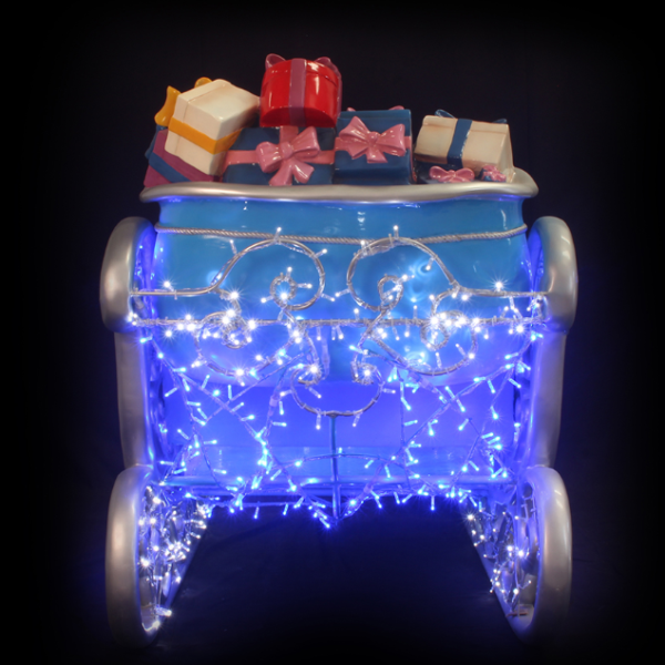 Santa Sleigh, 96cm x 158cm x 197cm - Image 5