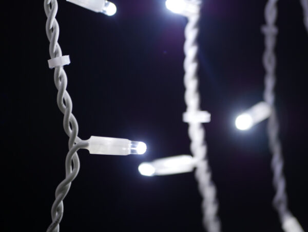 Ice Lite®QF+, 114 LEDwh, 3m x 0,5m white cable, 230V, 7W