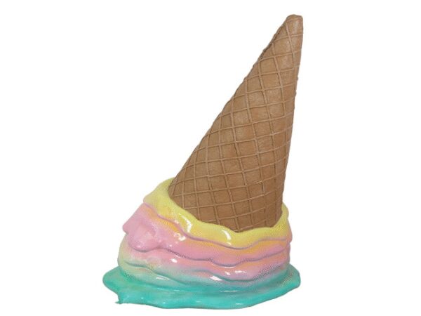 Melted Ice Cream Upside Down 100cmx 100cm x 95cm (WxHxD)