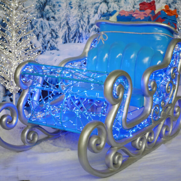 Santa Sleigh, 96cm x 158cm x 197cm - Image 6