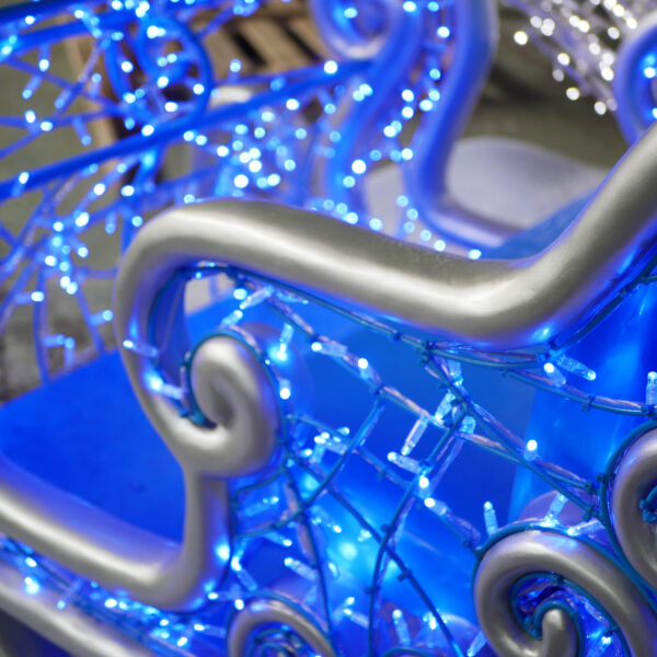 Santa Sleigh, 96cm x 158cm x 197cm - Image 9