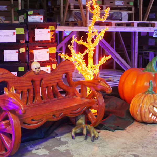 Carriage Bench, 190cm x 105cm x 65cm - Image 5