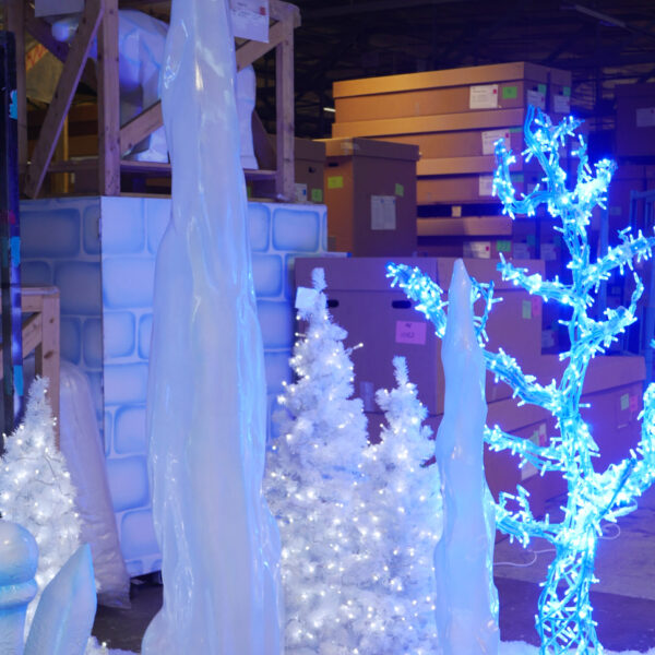 Display Tree Blue, 130cm x 210cm x 80cm - Image 3