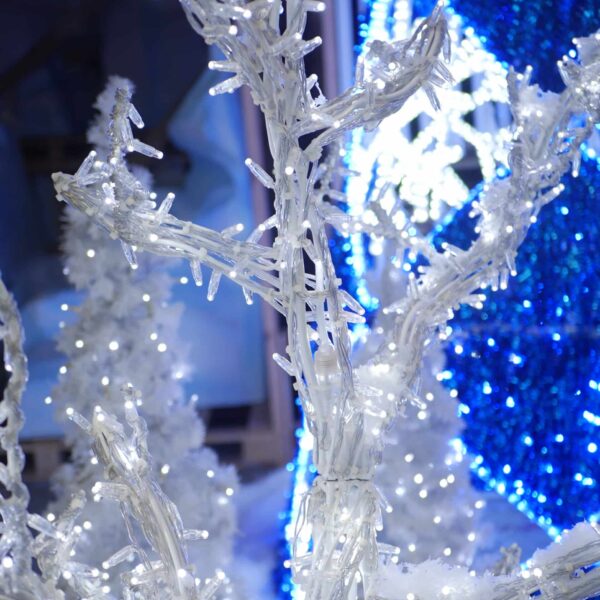 Display Tree White, 130cm x 210cm x 80cm - Image 4