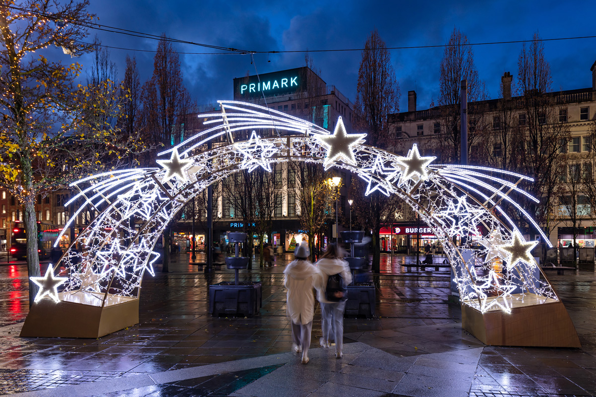 shooting star archway
