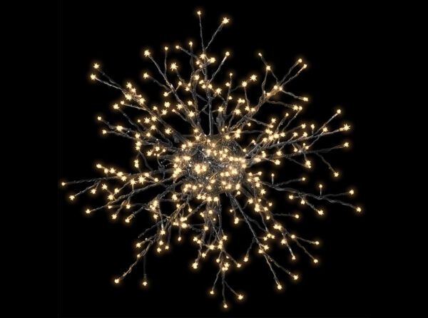 Antares, ø85cm, 420 LEDww Aluminium Black Powder Coated