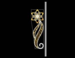 Chasing Effect Swirl, 200x62cm, 230v, 5m Power cord & 3-pin Mains Plug