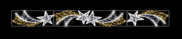 Shooting Stars 430x43cm WA WH & WH LED 220-2400v Chasing Effect