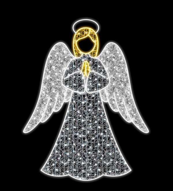 Angel 1 Photo Op, 180x140cm, 24v, 5m Power Cord, IP65 Plug 24v