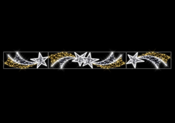 Shooting Stars 430x43cm WA WH & WH LED 220-2400v Chasing Effect