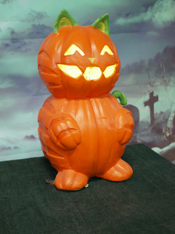 Pumpkin Cat 35cm x 65cm x 40cm - Image 7