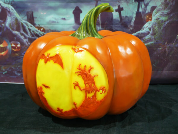 Graveyard Pumpkin Lantern, 110cm x 114cm x 110cm - Image 5