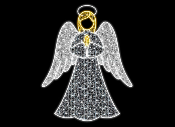 Angel 1 Photo Op, 180x140cm, 24v, 5m Power Cord, IP65 Plug 24v