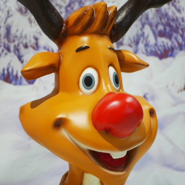 Sitting Reindeer, 80x65x135cm - Image 6