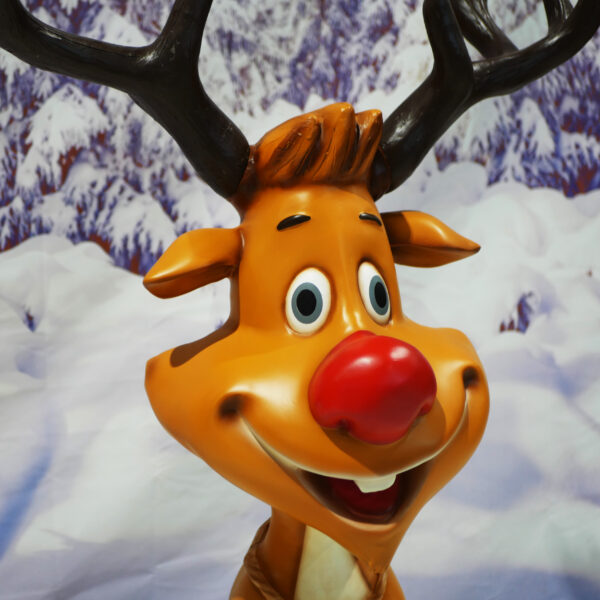Sitting Reindeer, 80x65x135cm - Image 7