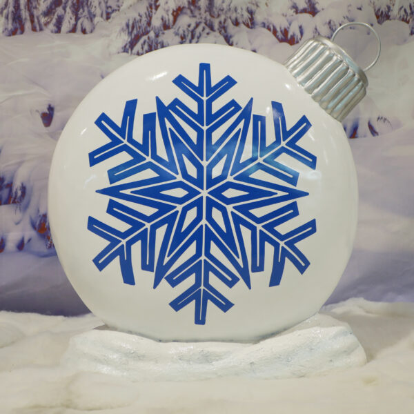 Snowflake Flat Ornament, 88x35x91cm - Image 5