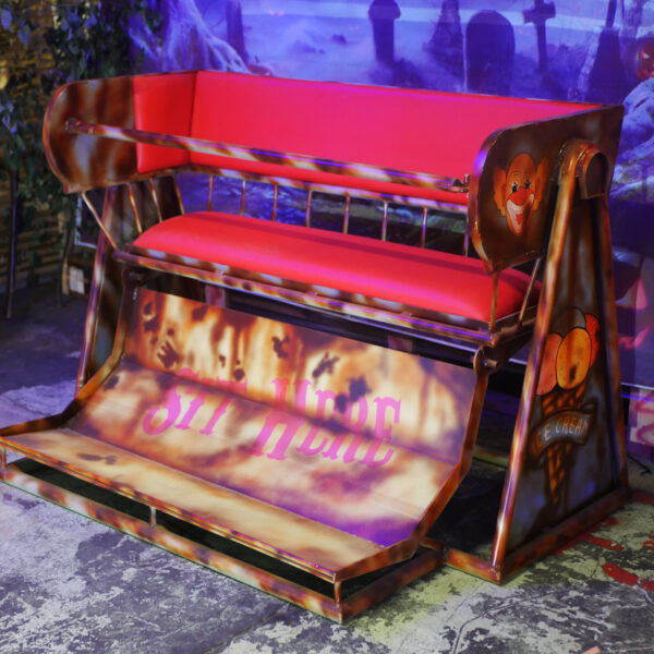 Carousel Bench (Metal), 153x99x103cm - Image 6